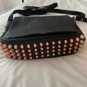 Alexander Wang Rocco studded calf leather shoulder bag